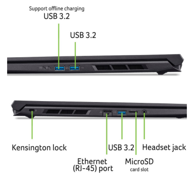 Acer Ноутбук Acer Nitro V 16 ANV16-72-53AN (NH.QUSEU.009)