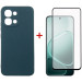 Dengos Чохол до мобільного телефона Dengos Carbon + glass Oppo A6 Pro Blue (DG-KM-187)