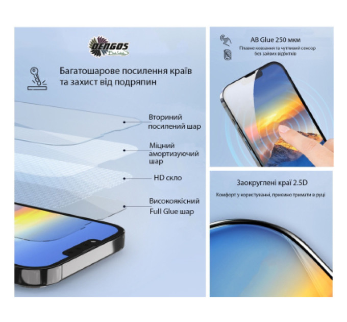 Dengos Чохол до мобільного телефона Dengos Carbon + glass Xiaomi Redmi Note 15 Pro 5G Black (DG-KM-186)