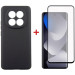 Dengos Чохол до мобільного телефона Dengos Carbon + glass Xiaomi Redmi Note 15 Black (DG-KM-185)
