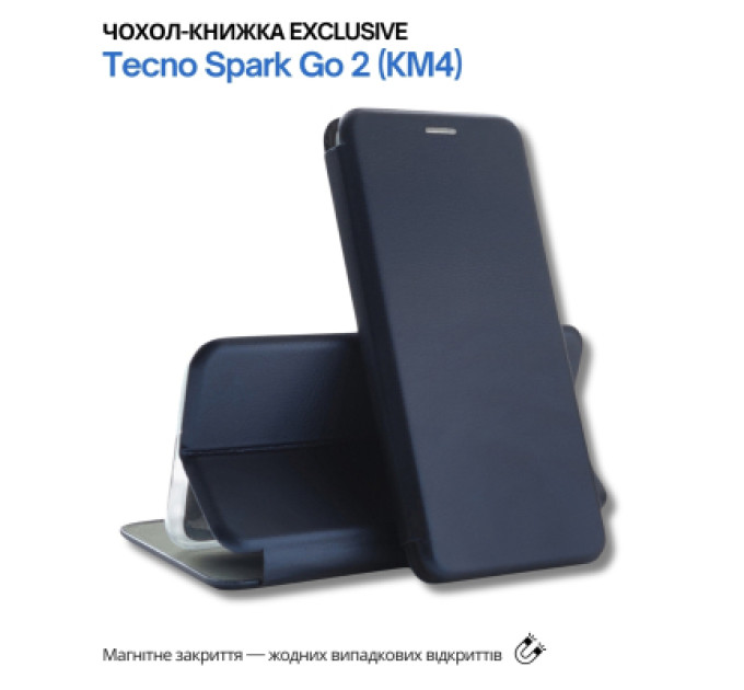 BeCover Чохол до мобільного телефона BeCover Exclusive Tecno Spark Go 2 (KM4) Deep Blue (715007)