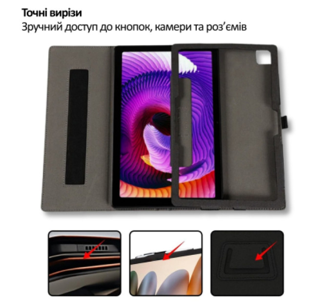 BeCover Чохол до планшета BeCover Slimbook Teclast T60AI 11.97" Black (715131)
