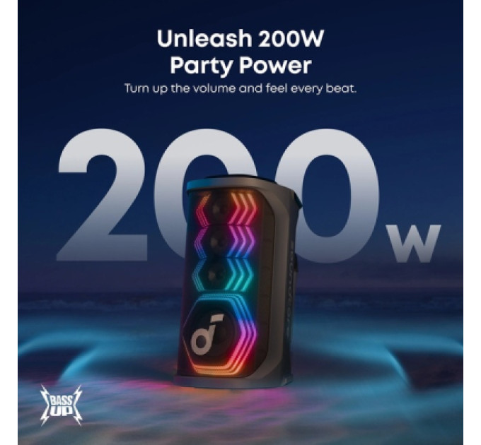 Anker Акустична система Anker SoundСore Rave 3S Black (A31A3012)