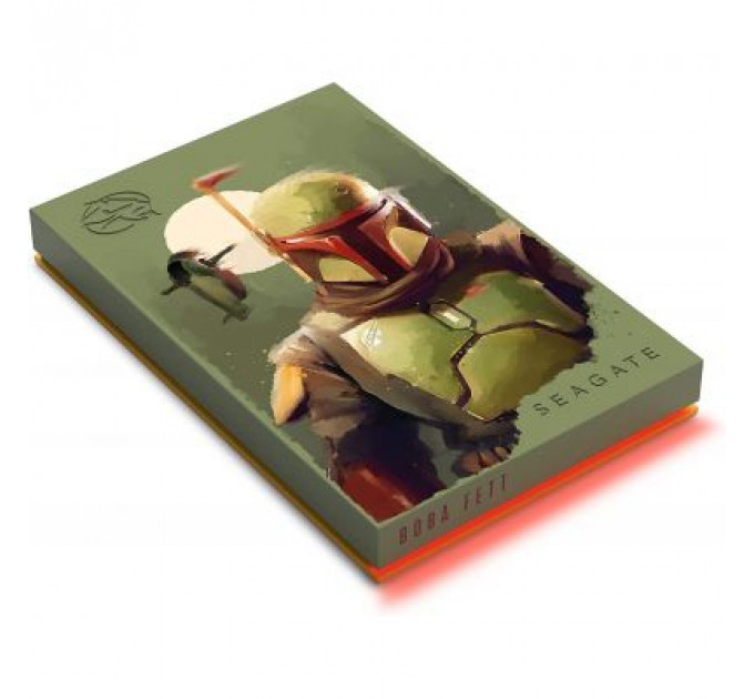 Зовнішній жорсткий диск 2.5" 2TB FireCuda Gaming Hard Drive Star Wars edition Seagate (STKL2000406)