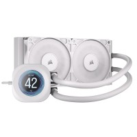 Система рідинного охолодження Corsair Nautilus 240 RS LCD White (CW-9061032-WW)