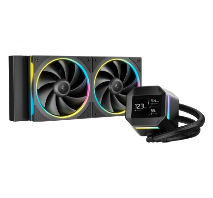 Система рідинного охолодження Deepcool LM240 Black (R-LM240-BKDMMC-1)