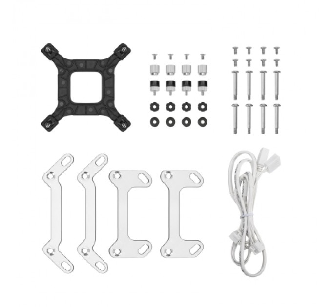 Система рідинного охолодження Deepcool LM240 WH (R-LM240-WHDMMC-1)