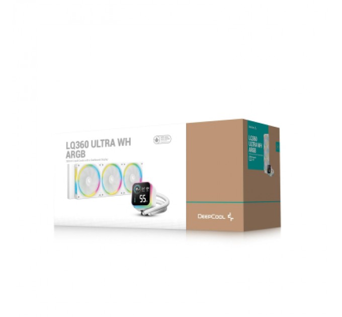 Система рідинного охолодження Deepcool LQ360 Ultra ARGB WH (R-LQ360-WHASMC-G-1)