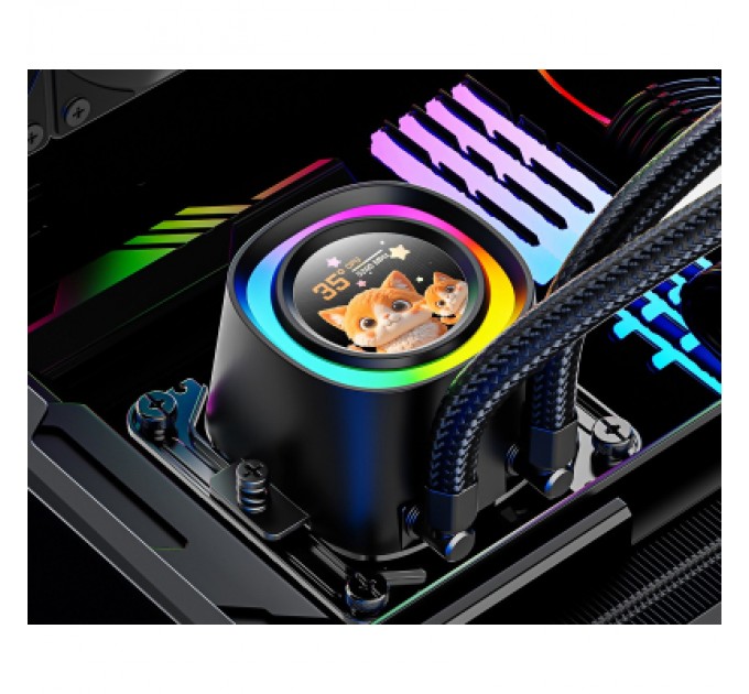 Система рідинного охолодження ID-Cooling FX360 LCD PE