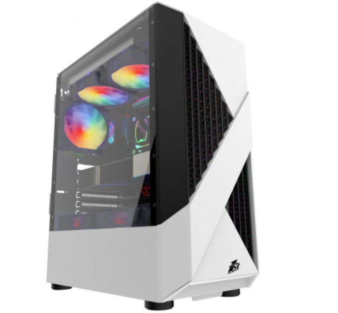 Корпус для ПК 1stPlayer F3-A-WH-4F1-PS-600FK-EU