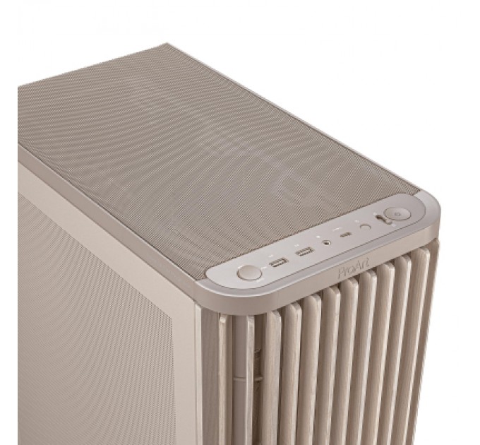 Корпус для ПК ASUS ProArt PA401 Wood Edition Mesh Beige (90DC00M7-B39000)
