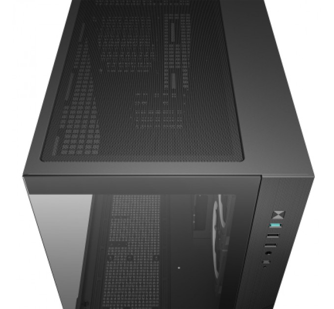 Корпус для ПК Deepcool CG330 3F Black (R-CG330-BKNGM3-G)