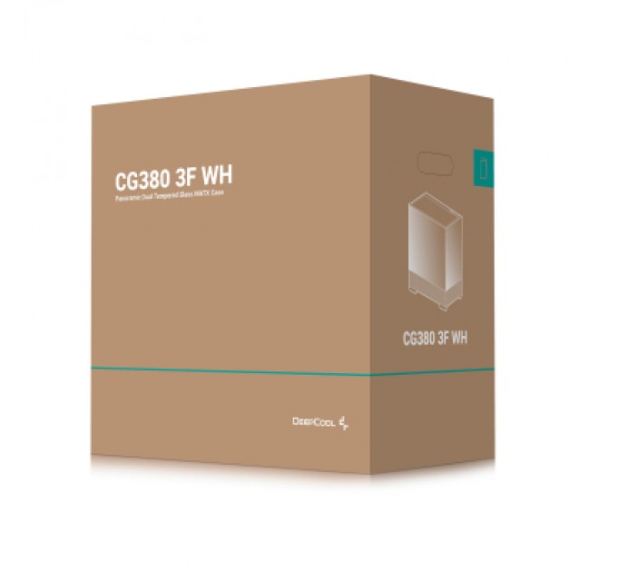 Корпус для ПК Deepcool CG380 3F White (R-CG380-WHAGM3-G)