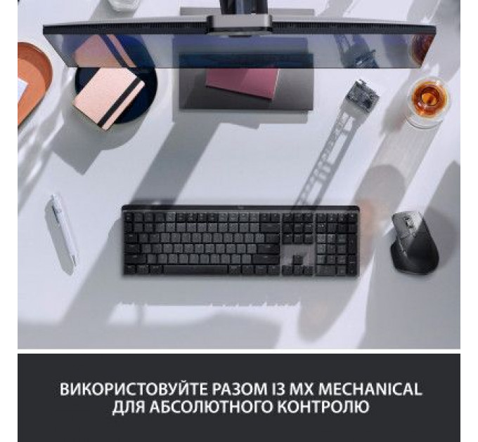 Мишка Logitech MX Master 3S Performance Wireless Mouse Bluetooth Graphite (910-006559)