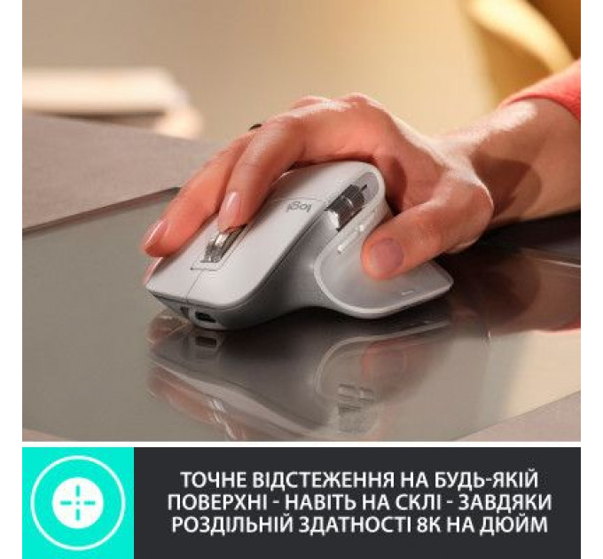 Мишка Logitech MX Master 3S Performance Wireless Mouse Bluetooth Graphite (910-006559)