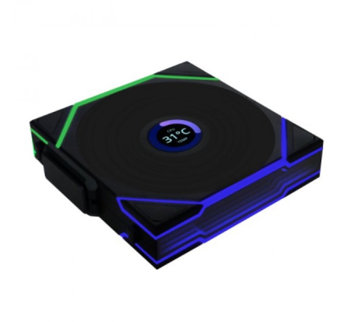 Кулер до корпусу Lian Li UNI Fan TL WIRELESS LCD 120-1 REVERSE (G99.12RTLLCD1W1B.00)