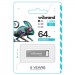 Wibrand USB флеш накопичувач Wibrand 64GB Chameleon Silver USB 2.0 (WI2.0/CH64U6S)
