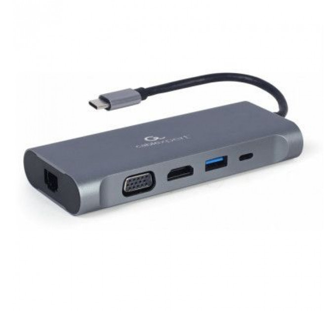 Концентратор Cablexpert USB-C 7-in-1 (A-CM-COMBO7-01)