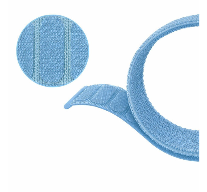 BeCover Ремінець BeCover Nylon Style для Honor MagicWatch 2/Huawei Watch 3 Pro Classic 46mm Aqua Blue (715003)