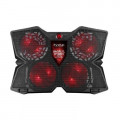 Підставка до ноутбука Marvo FN-38 17" Red-LED (10210026)