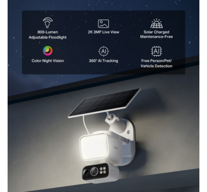 Камера відеоспостереження TP-Link TAPO-C615F-KIT (TAPO-C615FKIT)