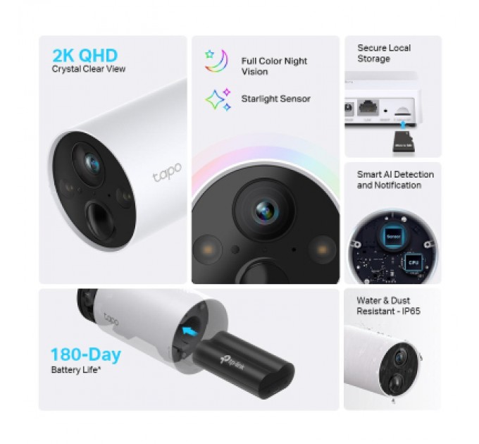 Камера відеоспостереження TP-Link TAPO-C420S2