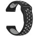 BeCover Ремінець BeCover Vents Style для Xiaomi iMi KW66/Mi Watch Color/Watch S1 Active/Haylou LS01/LS05 Black-Grey (705801)