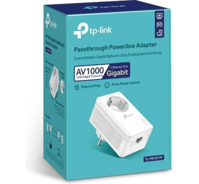 TP-Link Адаптер Powerline TP-Link TL-PA7017P
