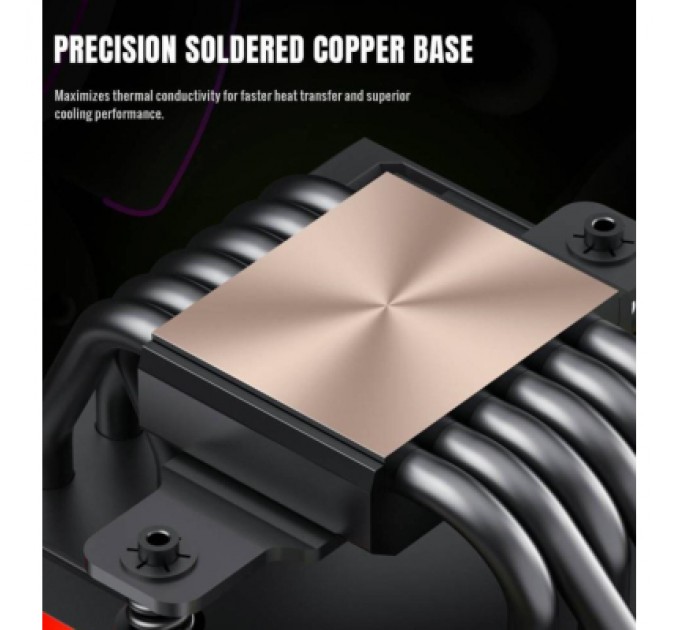 Кулер до процесора Gamemax SIGMA 620 LCD BK