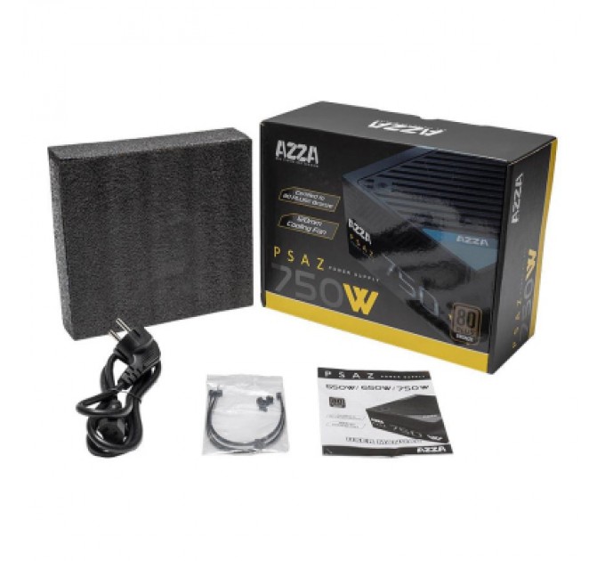 Блок живлення Azza 750W (PSAZ-750W(ATX3.1))
