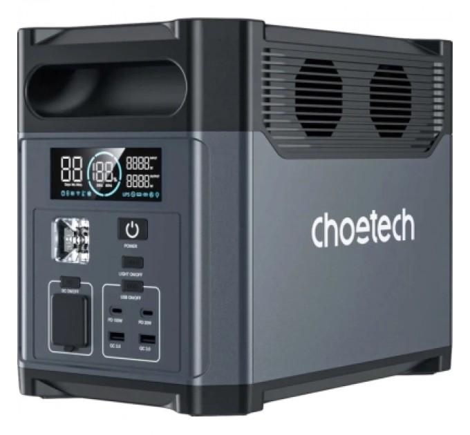 Зарядна станція Choetech BS061-BQB 1200W 1024Wh (BS061-BQB)