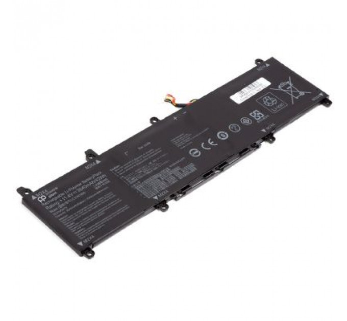 Акумулятор до ноутбука PowerPlant ASUS VivoBook S13 (C31N1806) 11.4V 3640mAh (NB431458)