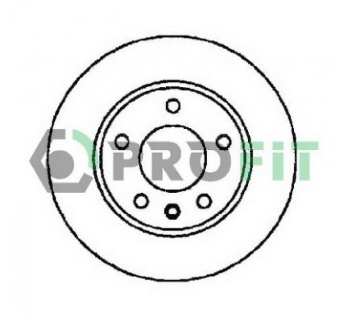 Гальмівний диск Profit 5010-1311