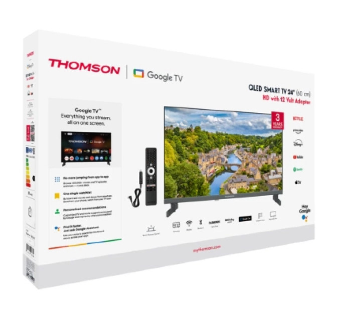 THOMSON Телевізор THOMSON 24HQG3S15CW