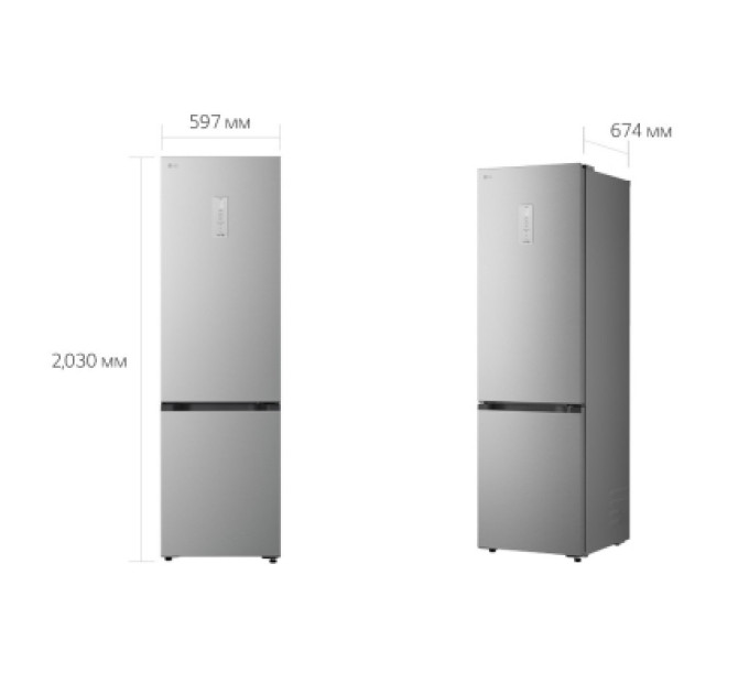 LG Холодильник LG GC-B509EMTM