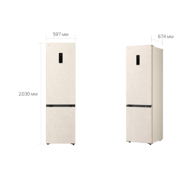 LG Холодильник LG GC-B509EELM