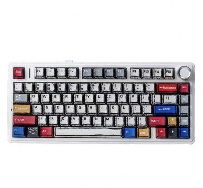 Клавіатура бездротова Aula F75 Comic (6978080501578)