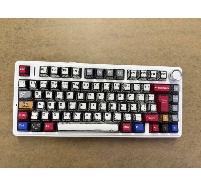 Клавіатура бездротова Aula F75 Comic (6978080501578)