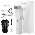 Enchen Машинка для стрижки Enchen Boost White Set + Пеньюар і ножниці