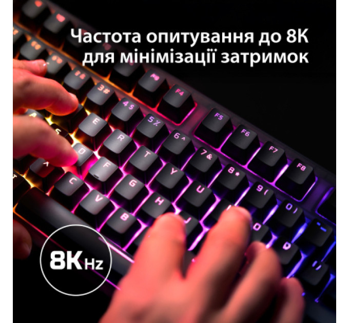HyperX Клавіатура HyperX Origins 2 65 HX Red USB UA Black (B4QS3AA)