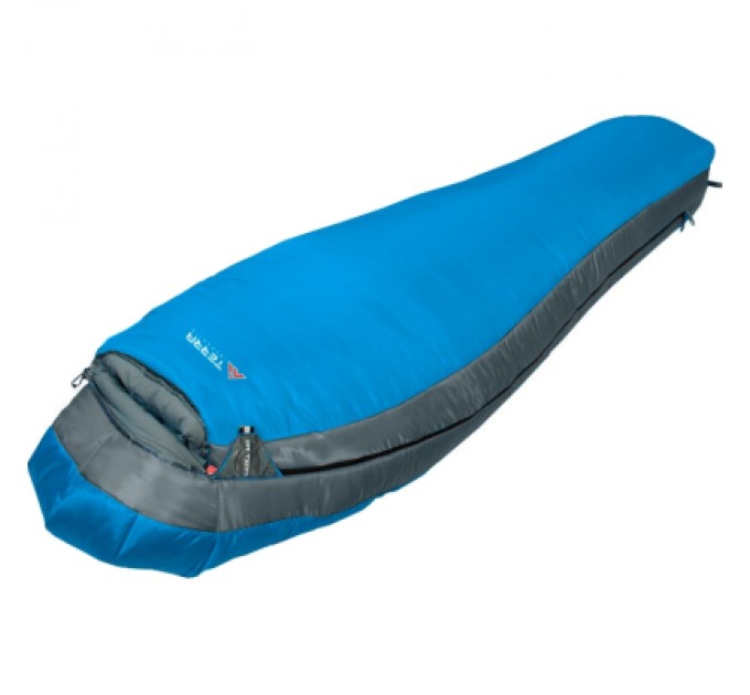 Спальний мішок Terra Incognita Alaska 450 L бірюзовий/сірий (4823081506829)