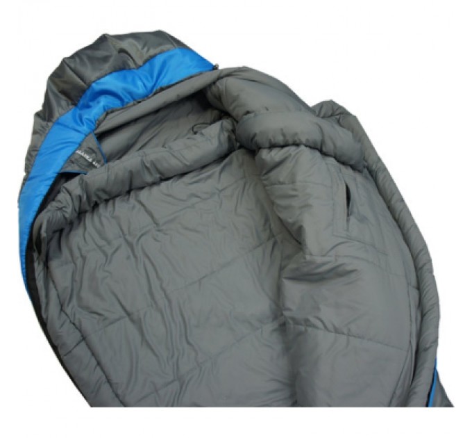 Спальний мішок Terra Incognita Alaska 450 R бірюзовий/сірий (4823081506812)