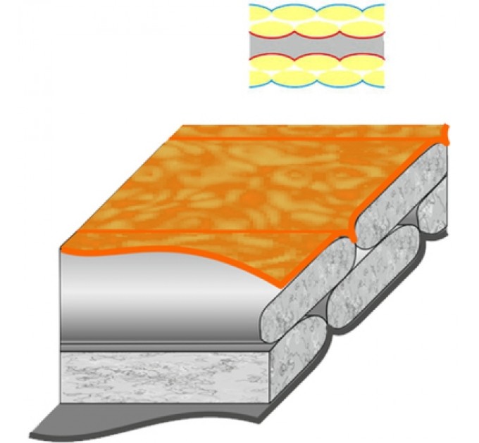 Спальний мішок Terra Incognita Siesta Long 400 R бірюзовий/сірий (4823081506898)