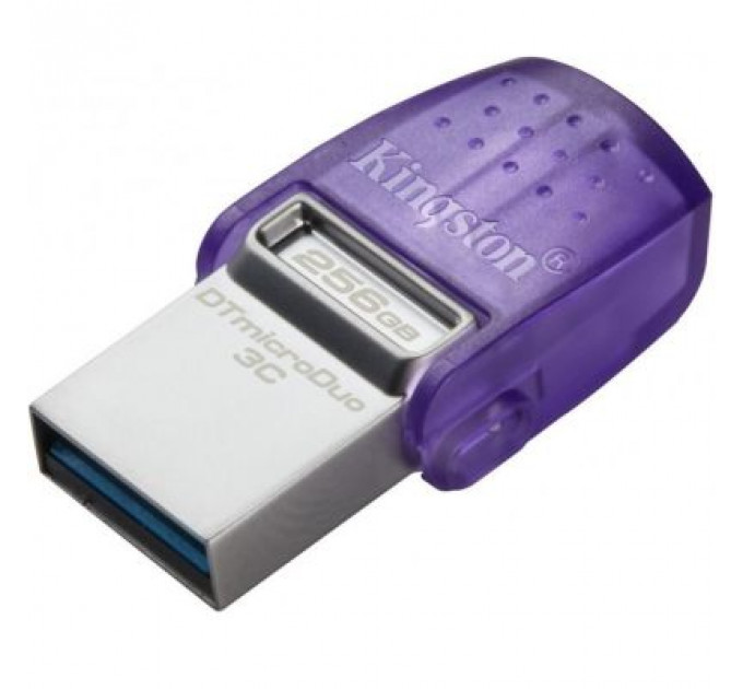 USB флеш накопичувач Kingston 256GB DataTraveler microDuo 3C USB 3.2/Type C (DTDUO3CG3/256GB)