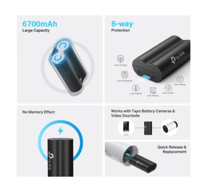 Акумуляторна батарея TP-Link TAPO-A100