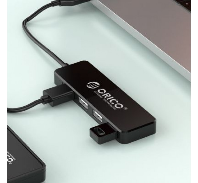 Концентратор Orico USB 2.0 4 port (FL01-BK-BP) (CA913237)