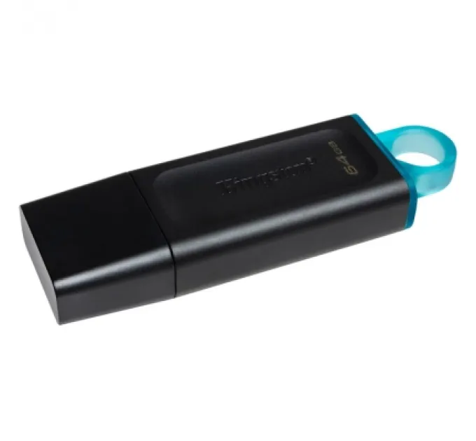 USB флеш накопичувач Kingston 2x64GB DT Exodia Black+Blue USB 3.2 (DTX/64GB-2P)