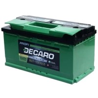 Акумулятор автомобільний DECARO 100Ah-12v PROFI (353х175х190), R, EN850 (6СТ-100 АЗ (0) PRO)