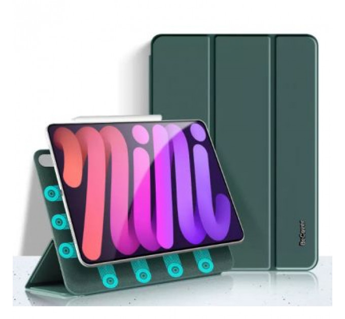Чохол до планшета BeCover Apple iPad Mini 6 Dark Green (707521)