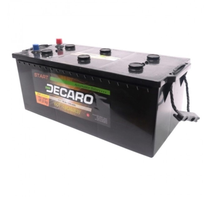 Акумулятор автомобільний DECARO 190Ah-12v START R, EN1250 (6СТ-190 А3 (4) S)